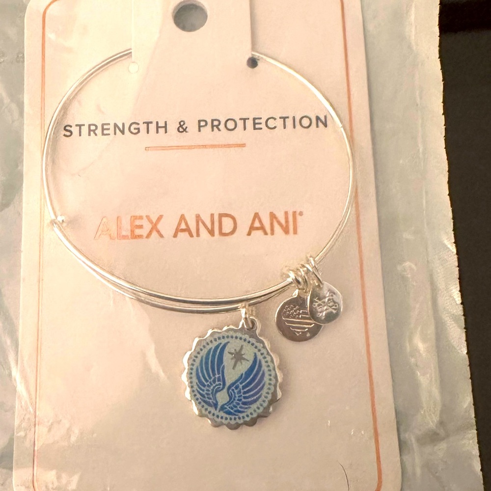 NWT Alex and Ani Guardian Angel Charm Bracelet